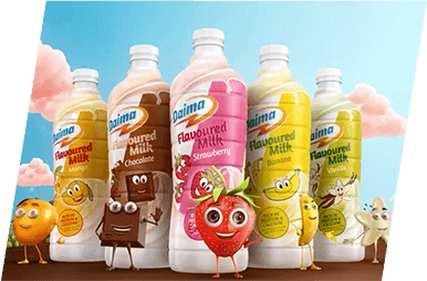Daima flavoured milk animated commercial